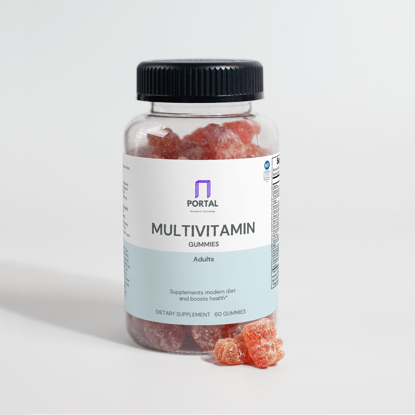 Portal Multivitamin Bear Gummies for Adults (60 Gummies)