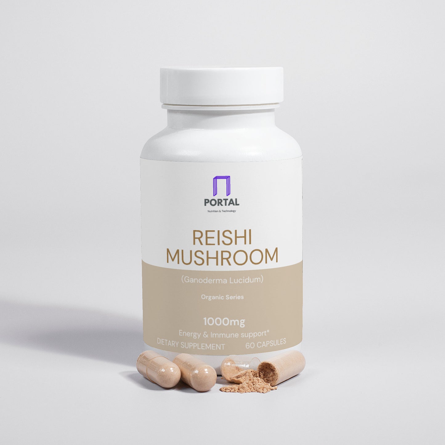 Portal Reishi Mushroom (60 Capsules)