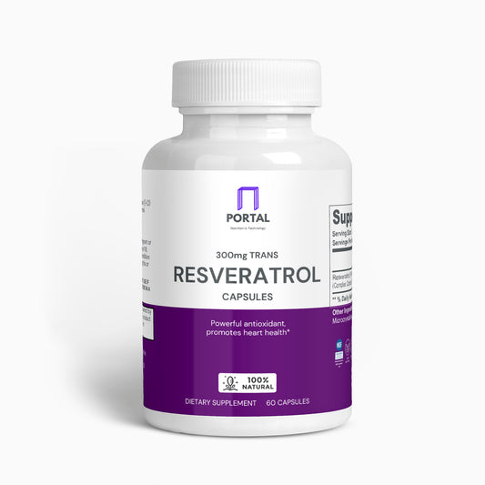 Portal 300mg Trans Resveratrol (60 Capsules)