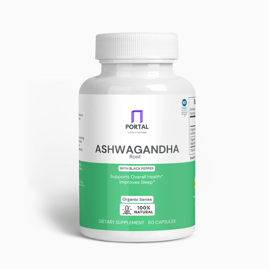 Portal Organic Ashwagandha (60 Capsules)
