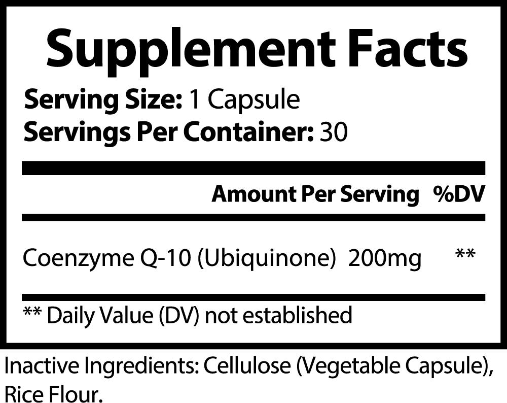 Portal CoQ10 200mg (30 Capsules)